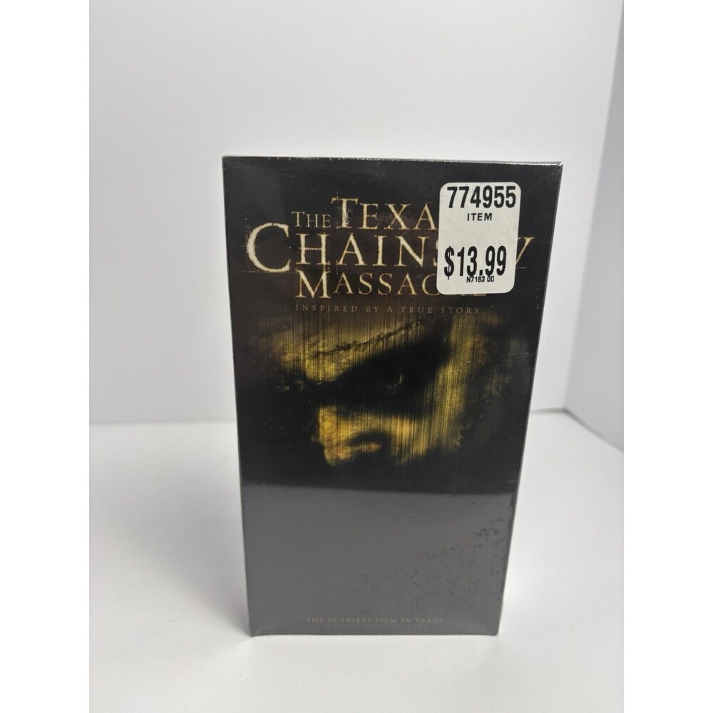 The Texas Chainsaw Massacre (VHS, 2004) Sealed Watermarks
